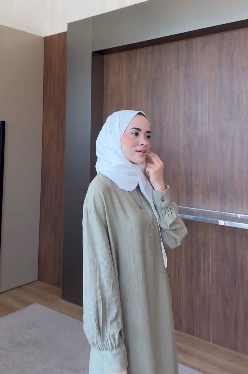 Premium Modal Modest Co-Ord Set – Long Shirt & Wide Leg Trousers