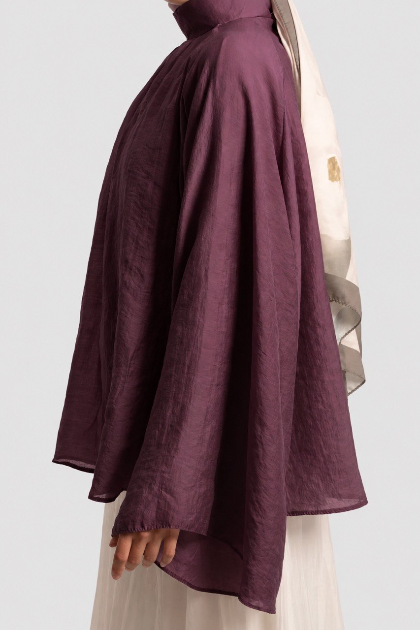 Premium Tencel High Neck Blouse