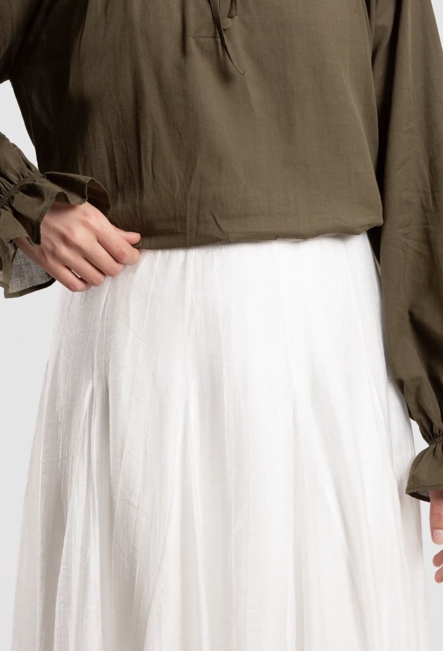 Flowy Tencel Maxi Skirt