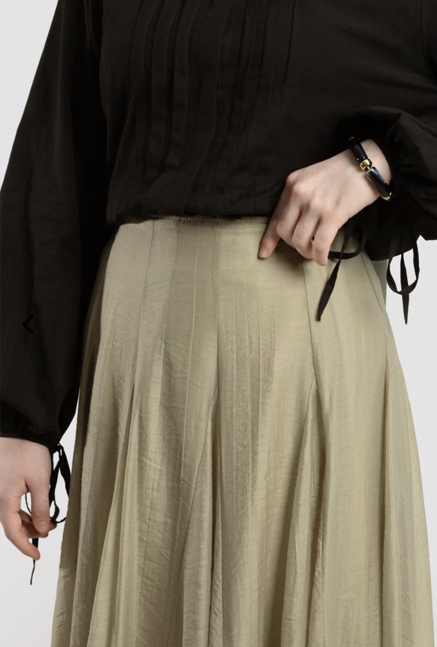 Flowy Tencel Maxi Skirt