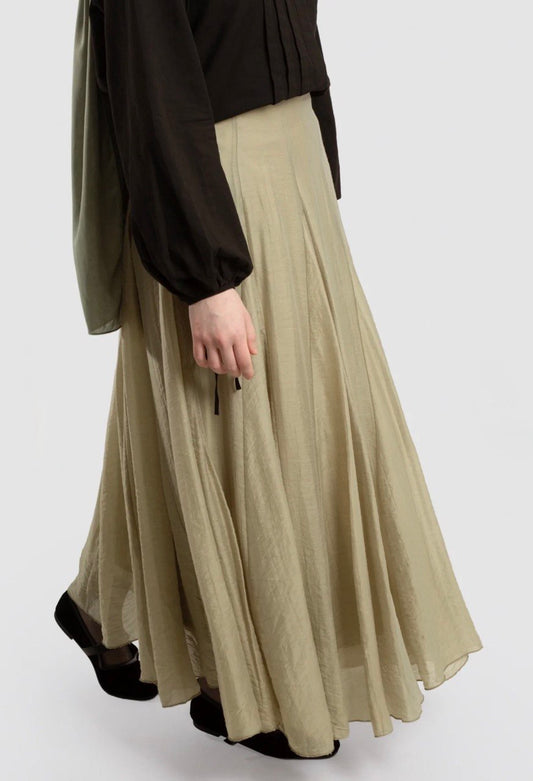 Flowy Tencel Maxi Skirt