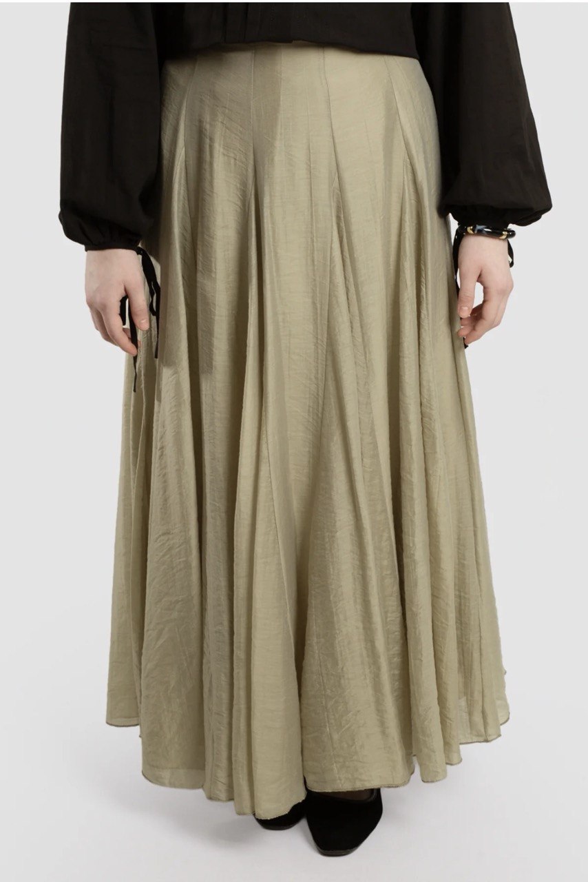 Flowy Tencel Maxi Skirt
