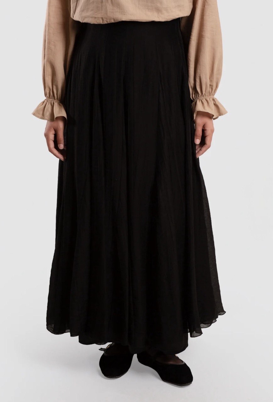 Flowy Tencel Maxi Skirt