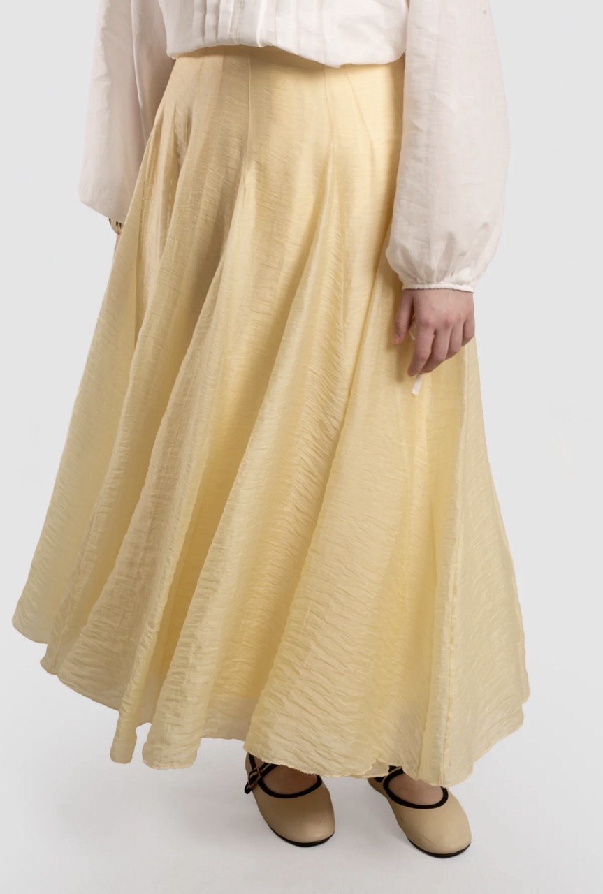 Flowy Tencel Maxi Skirt