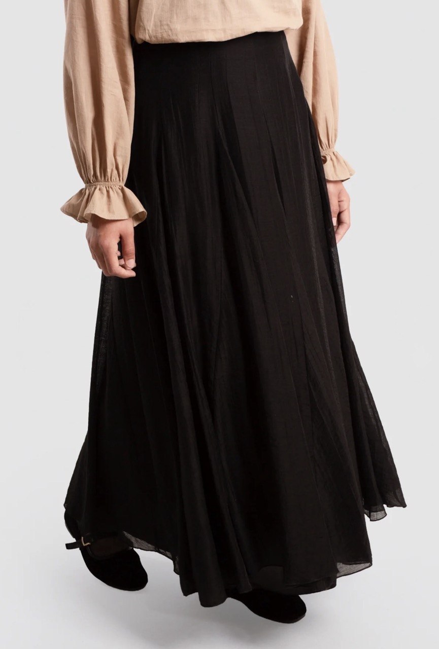 Flowy Tencel Maxi Skirt
