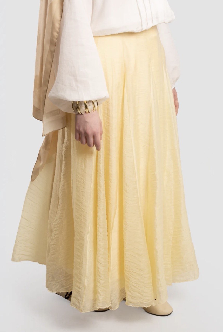 Flowy Tencel Maxi Skirt